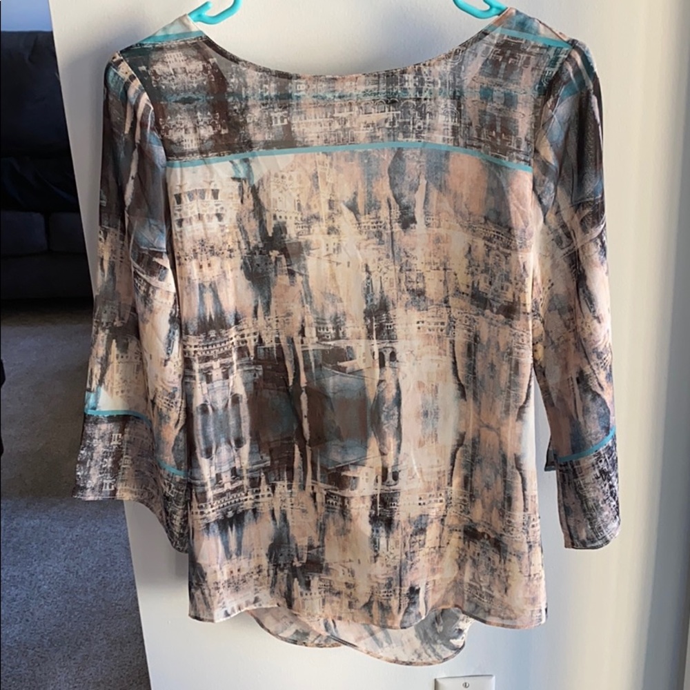 Sheer Open-back Top - Picture 3 of 3